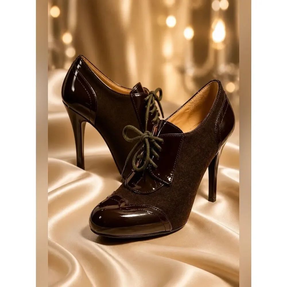 CLASSY BROWN CIRCA JOAN & DAVID LUXE TIE UP 6.5